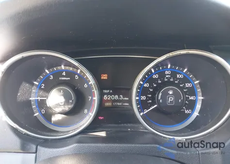 2011 Hyundai Sonata Gls из США, поврежденный, VIN 5NPEB4AC4BH253490